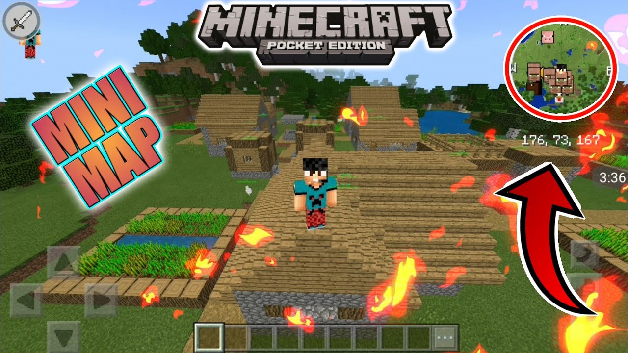 Minecraft PE | Como Tener Un MiniMap | Mcpe 1.5.3 - YouTube