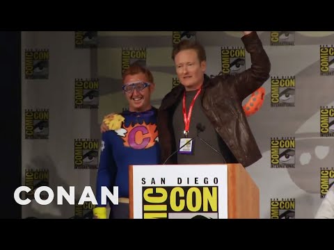 Conan Crashes Comic-Con