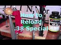 How to reload  38 special for beginners