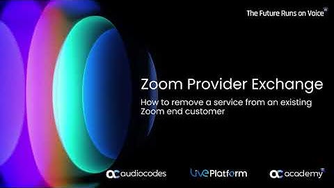 How to remove a service from an existing Zoom end customer