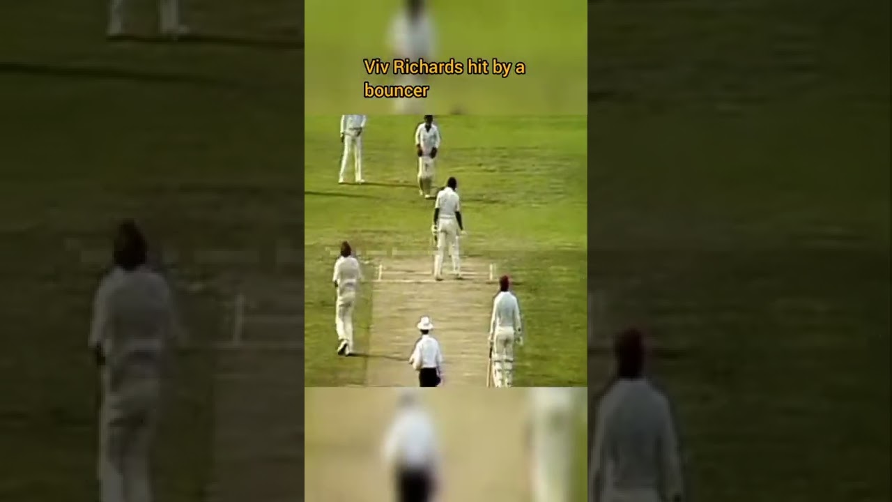 Viv Richards vs the Bouncer: A Legendary Cricket Clash! 