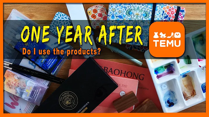 👉 Reviewing all the ART SUPPLIES I bought from TEMU one year ago. Have I used them? Are they good? 🤔
