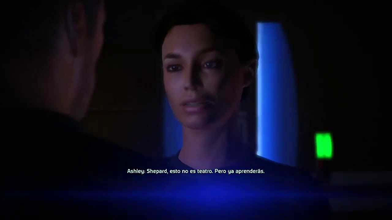 Mass Effect 1 Sub Español Romance Ashley Youtube 