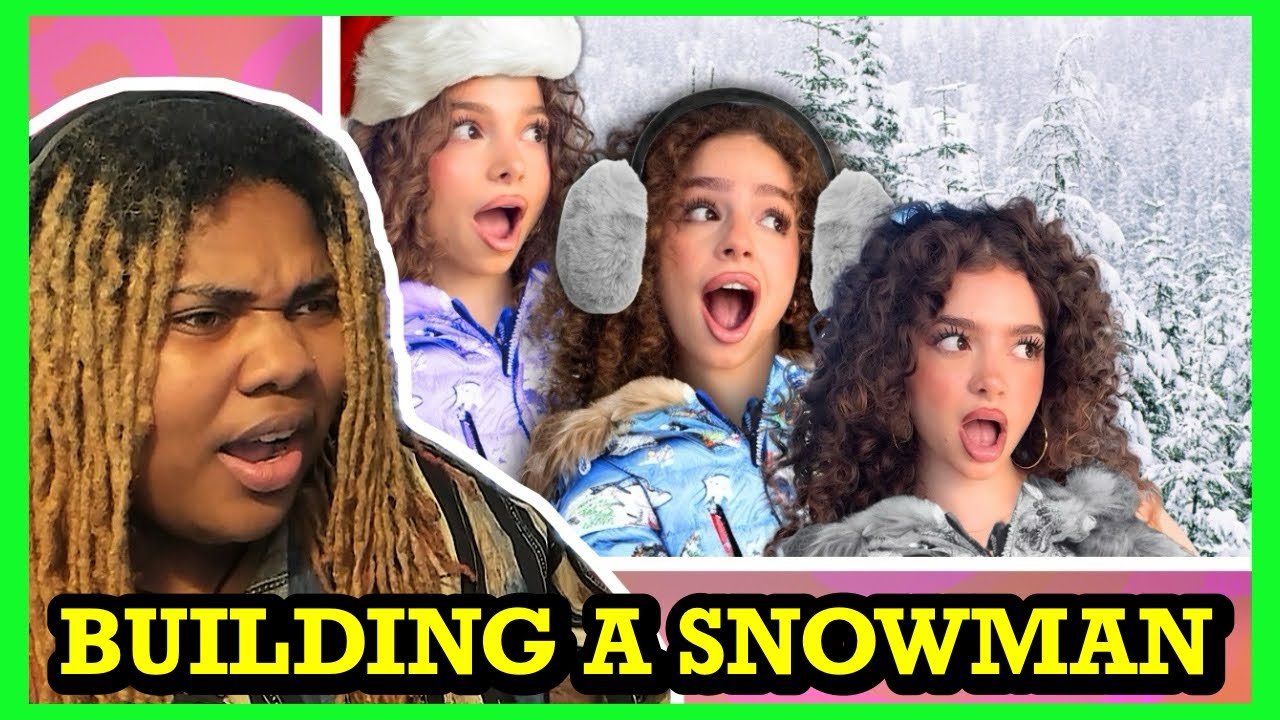 KALOGERAS SISTERS BUILD A SNOWMAN!