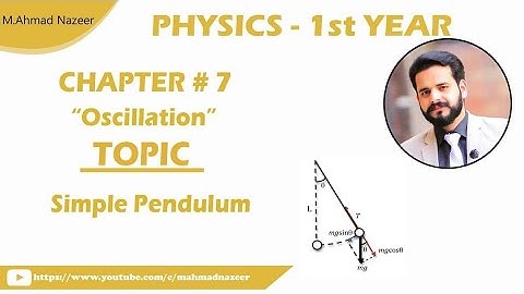 Ch#7 Simple Pendulum Fsc Part 1 Physics #bysirmahmadnazeer @MAhmad Nazeer