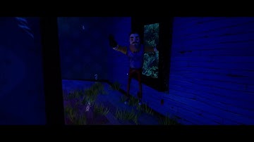 hello neighbor 2 alpha 2 fan game AI chase test
