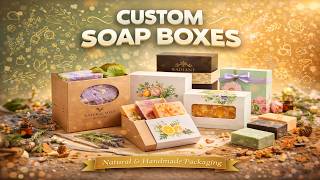 Custom Soap Boxes – Beautiful Soap Packaging for Handmade &amp; Brand Soaps | Apexio Packaging