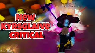 New Kyrsglaive Critical!!! | Deepwoken
