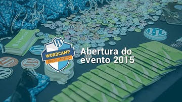 WordCamp Rio 2015 - Abertura com @cristianoweb