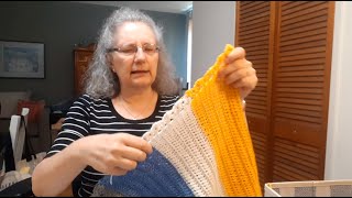 Crochet Knit Blanket Shawls Poncho #judysmal2024 #adventureblanketcal #romimystery24 May 31 2024