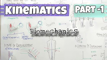 Kinematics | BIOMECHANICS CH-1 | PART-1