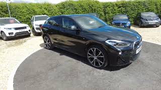 BMW X2 2.0D M SPORT SUV 5DR DIESEL AUTO, 2018 EURO 6 IN A LOVELY Black Sapphire metallic paint