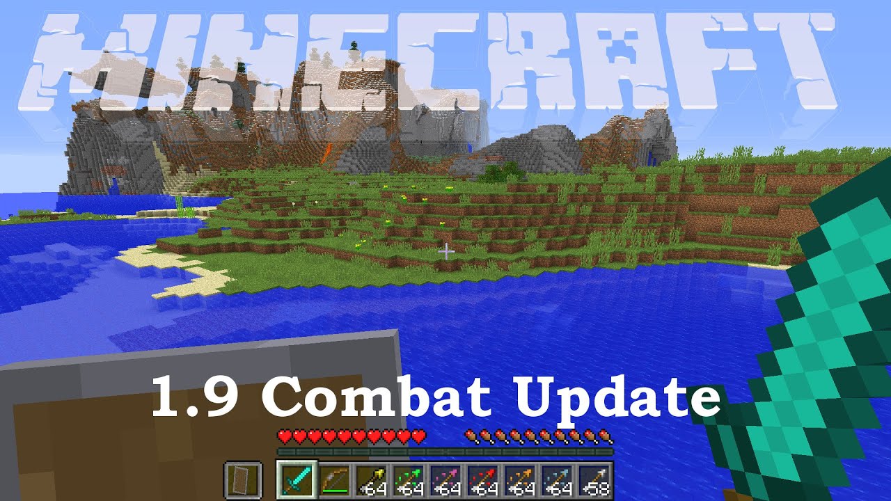 Minecraft 1.9 Combat Update Out Now