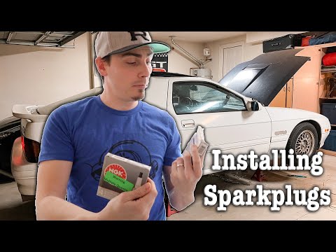 How To Install Spark Plugs On A Mazda Rx7 FC3S