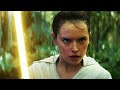 Rey using a yellow lightsaber the rise of skywalker