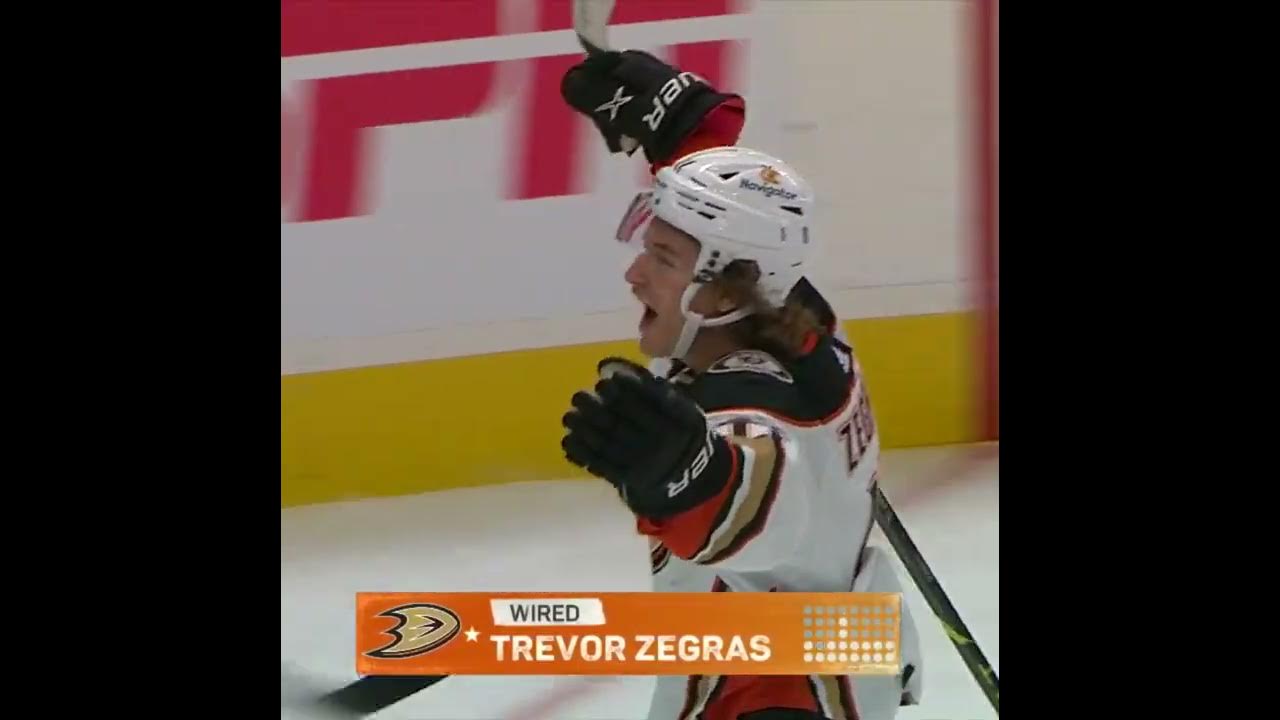 Anaheim Ducks Trevor Zegras GIF - Anaheim Ducks Trevor Zegras