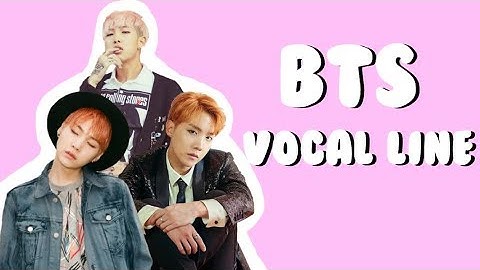 an incredibly unhelpful guide to bts vocalline