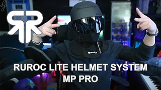 Unboxing: Ruroc Lite Helmet System - MP Pro (Open Face Snowboard Helmet Review)