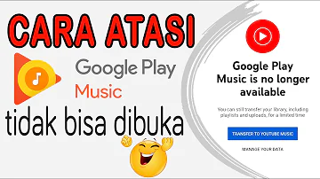Porque o Play Music não está mais disponível?