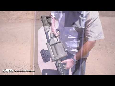 22LR Beehive Round fired from Milkor M32A1 Grenade Launcher