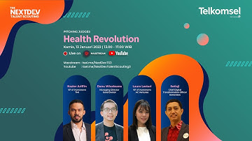 The NextDev Talent Scouting | Pitching Health Revolution Track