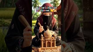 So Relaxing Islamic Craft Video 😍✨#shorts #animation #art #halo