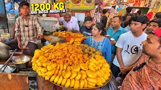 Indian Street Food Nashte ke BIG BOSS 😍 Panchratan Nashta, Geeta Ram Rabdi, Har ki Paudi ki Kachori