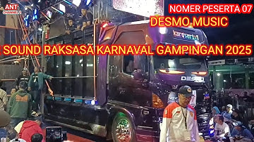 No 07 Desmo music karnaval gampingan pagak 2025
