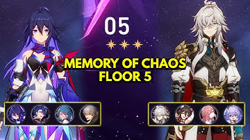 E0 Seele & E1 Jing Yuan | Memory of Chaos Floor 5 3 Stars | Honkai: Star Rail