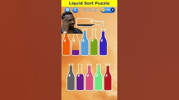 Water Color Sort Puzzle Level 89 #shorts #youtubeshorts  #puzzle #gaming