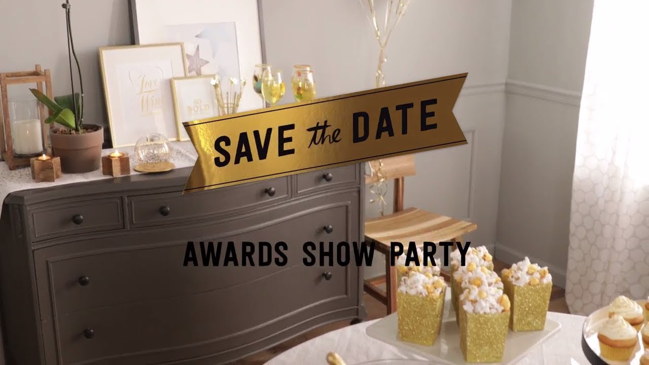 Awards Show Party | Save the Date
