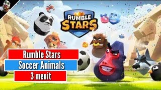 Game offline Rumble Stars Football 3 menit strategy screenshot 2