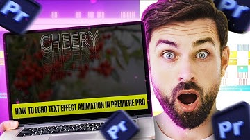 How To ECHO Text Effect ANIMATION In Premiere Pro