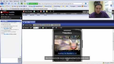Testing LogMeIn Rescue Blackberry Remote Control