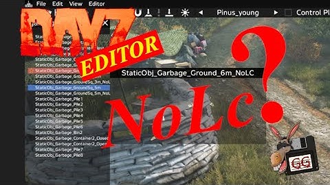 DayZ Editor Tips | NoLc items