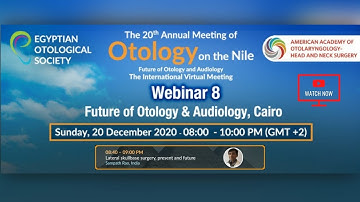 Webinar | Egyptian Otological Society | Lateral skullbase surgery | Dr. Sampath Chandra Prasad Rao