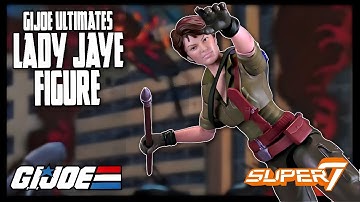 Super7 G.I.JOE Ultimates Wave 2 Lady Jaye Action Figure @TheReviewSpot