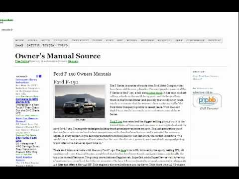 Ford owners manuals free download