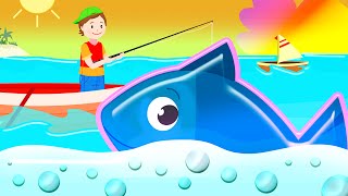 12345 Once I Caught a Fish Alive! Song for Children