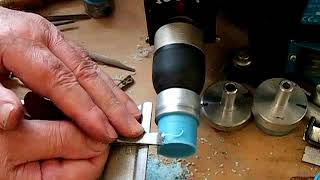 Making a crown ring with 3 stones Part 2