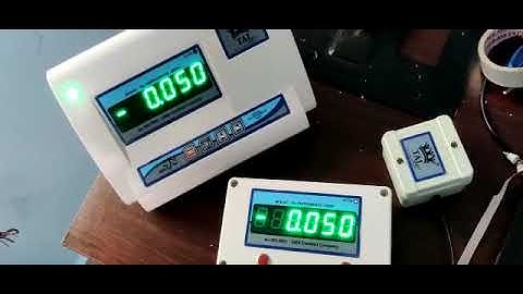 Weighing Indicator with Wireless 0.8" Extra Display with Inbuilt Battery