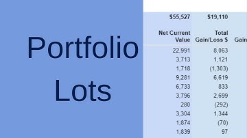 Accurately Track the Performance of Different Lots in Your Portfolio