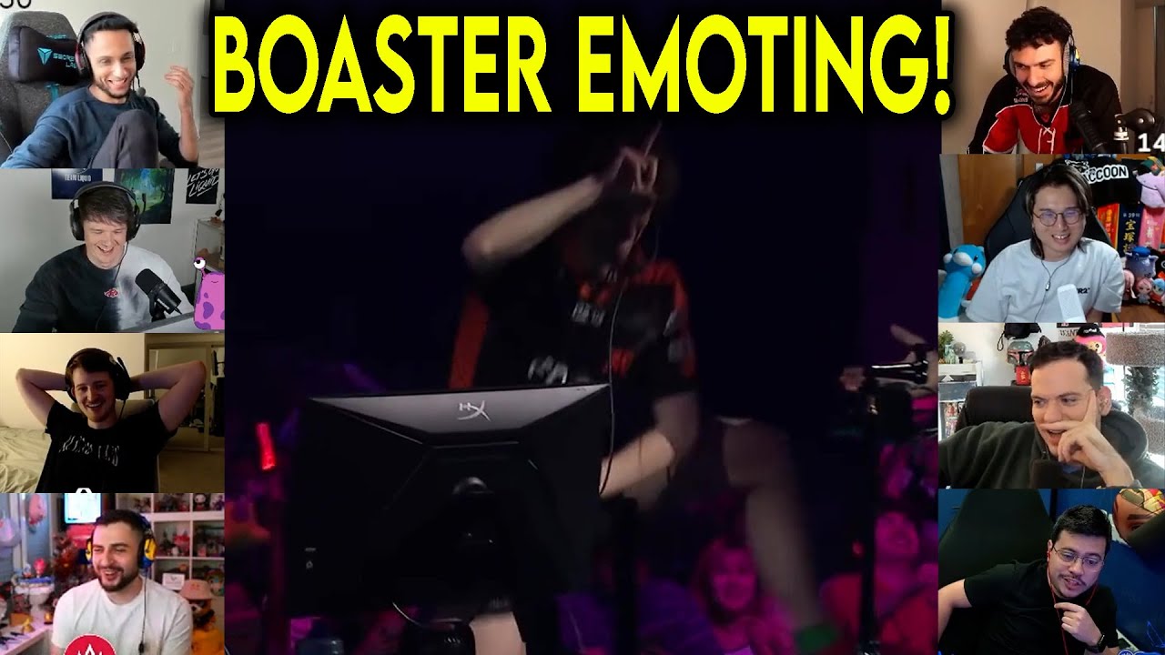 Valorant Streamers Reacts To FNC Boaster EMOTING After Winning The Round Against In Masters Toronto