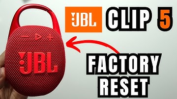 JBL Clip 5: Factory Reset Tutorial