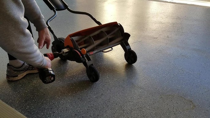 How to Sharpen a Fiskars Reel Mower and Adjust Blades. 