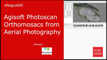 Agisoft Photoscan Orthomosaics from Aerial Photography