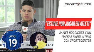 #James Rodríguez, en exclusiva con #Sportscenter: 