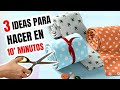 3 IDEAS INCREÍBLES PARA HACER EN MENOS DE 10 MINUTOS | FÁCIL Y RAPIDO