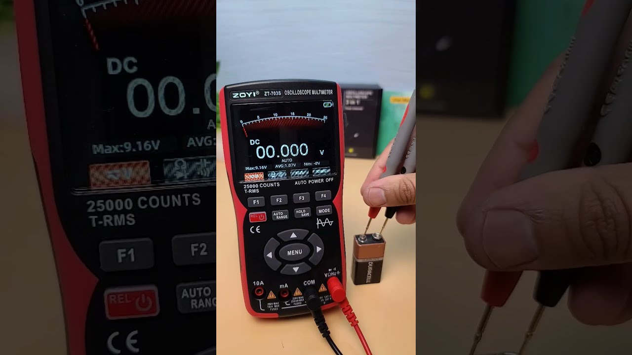 Zoyi ZT 703S 3 In 1 Oscilloscope Multimeter Signal Generator Zt703s