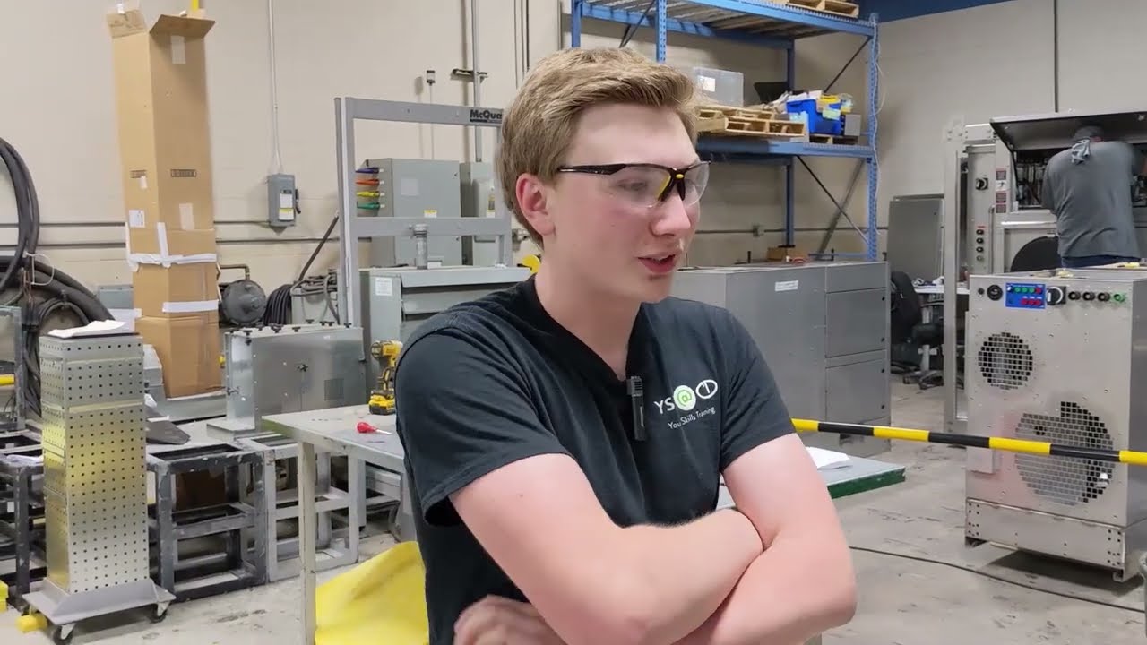 Carter talks about personal growth within the Youth Skills Training Program